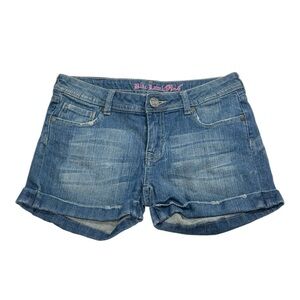 Blac label pink size 27 blue colored jean shorts in great condition!